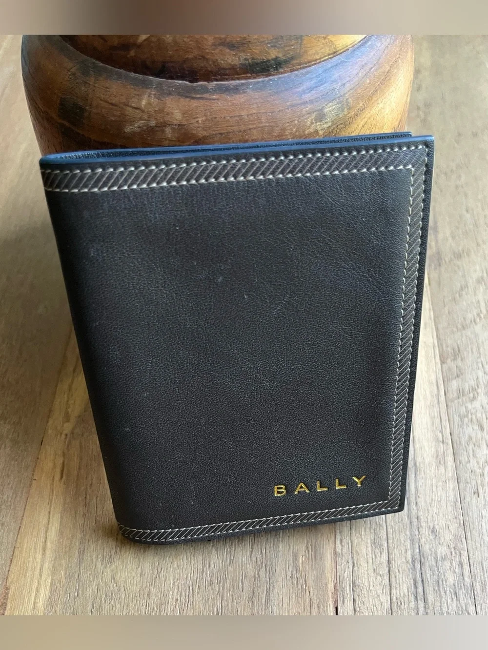 BALLY Bifold Men’s Leather Wallet Brown